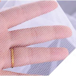 prionsa Window Net Mesh Screen for Protection From Mosquito, Insect, Bug, Fly etc. with with hook and look tape(White Colour) Pack of 4 Insect Net image 2