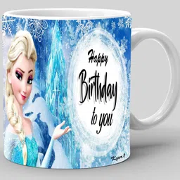 kgvr1 "Frozen Elsa Happy B Day"Best Gift for Sister|Girls|Friends|Birthday|Printed Ceramic Coffee Mug-picture-20