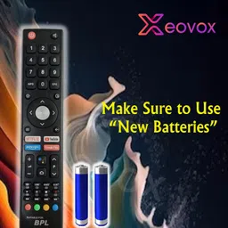 Xeovox Remote for BPL Smart Android LED Tv 4k LED UHD HD Without Voice Command BPL SMART LED TV Remote Controller image 4