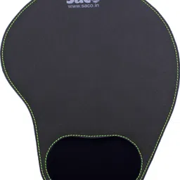 Saco Pro Gaming Mousepad, Water Resistant Material Mouse Mat Pad, Stitched Edges Non Slip Rubber Mats Ergonomic Pads compressed PU non skid and non gel technology for long life Mousepad-picture-16