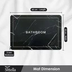sittella Rubber Bathroom Mat image 2