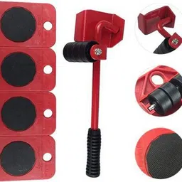 niwrt Furniture Lifter with 4 Sliders, 360 Degree Rotatable Pads_126 Appliance Furniture Caster-picture-17