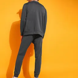 indiclub Self Design Men Track Suit image 2