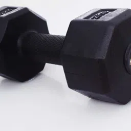 adrenex Hexa shape Dumbbell Set Fixed Weight Dumbbell for home gym & Fitness 4 Kg x 2 Fixed Weight Dumbbell image 4