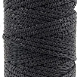 bobbiny Black PP Knot Rope Macrame Thread Cord Dori 3 mm Soft Nylon 100 Meters.-picture-11