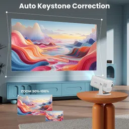 WZATCO Yuva Go Pro Native 1080P Projector (12500 lm / 1 Speaker / Wireless / Remote Controller) Projector image 3