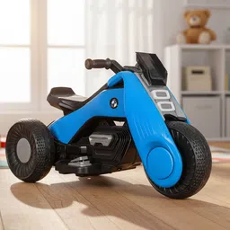 staranddaisy Electric Ride-On Bike for Kids, Toddlers– 3 Wheel Rechargeable 6V, Bike with LED Bike Battery Operated Ride On-picture-35