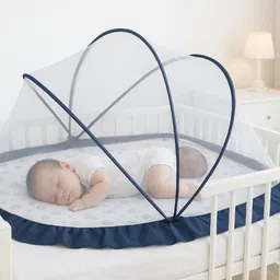 ya enterprise Baby mosquito net crib white HDPE - High Density Poly Ethylene Washable Kids Mosquito Net-picture-32