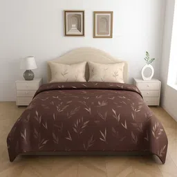 skihomes Satin, Cotton King Flat 210 TC Solid Bedsheet-picture-24