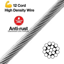 farmeasy Jhataka Machine Fencing Clutch Wire for Boundary Electric Material 500 Mtr Portable Green House image 4