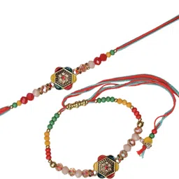 the stone aisle Designer Rakhi Guideway Assorted Rakhi Set image 3