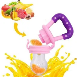 safe-o-kid BPA-, Silicone Food/Fruit Nibbler, Soft Pacifier/Feeder for Baby Feeder image 3