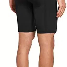 ninq Solid Men Black Tights image 2