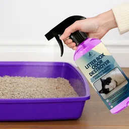 zooflair Cat Litter Spray, Levender, Odor Eliminating Spray Deodorizer-picture-28