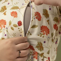 mialo fashion Printed Rayon Blend Stitched Anarkali Gown image 3