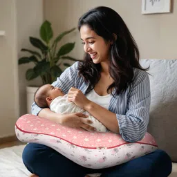 baybee Nursing Pillow Cover | Breast feeding PIllow | Feeding Pillow for New Born baby Breastfeeding Pillow-picture-17