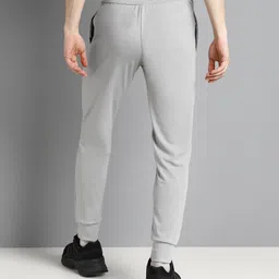 kizaar Men Solid Grey Track Pants image 4