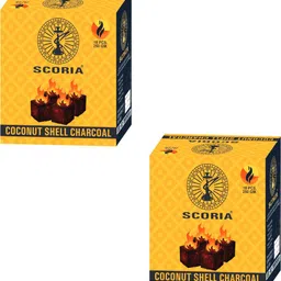 scoria Premium Quality Hookah Coconut Coal 500gm Hookah Charcoals-picture-26