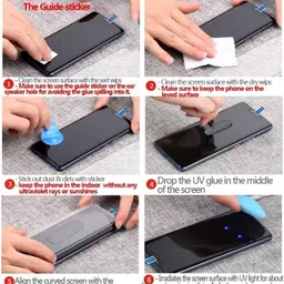 STP FEEL Tempered Glass Guard for Lava Agni 2 5G Premium Technology UV Glass with Installation Kit image 5