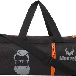 monvelli 20 L Hand Duffel Bag - GYM BAG - Black - Regular Capacity-picture-14