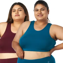bigtees Pack of 2 Women Everyday Non Padded Bra-picture-32