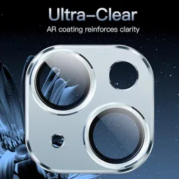 OTOFLY make it possible' Camera Lens Protector for Iphone 15, Iphone 15 Plus, Anti Scratch HD+ Alloy Metal Ring image 5