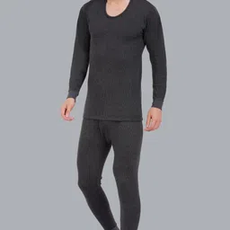 UniPearl gents full sleeves thermal set (upper and lower) Men Top - Pyjama Set Thermal-picture-24