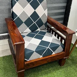 planet home Polyester 10 Seater Sofa Floral Cover image 1