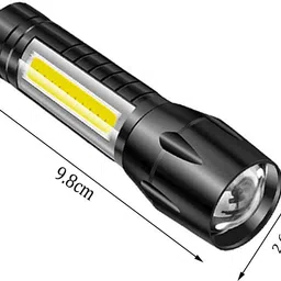 zsd Rechargeable Waterproof Heavy Duty Mini USB LED Light COD 3 Modes Flashlight Torch image 2