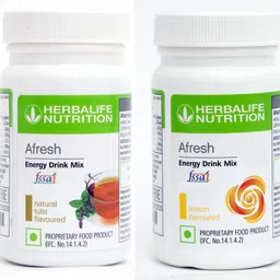 herbalife Afresh Tulsi And Lemon Flavour Energy Drink image 1