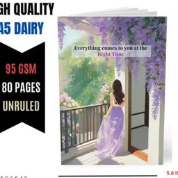 yourchoiice Cute aesthetic diary A5 Diary Unruled 40 Pages image 4