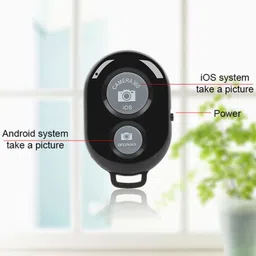 Huntindia Selfie Wireless Remote Controller Shutter Button Compatible with All Devices Camera Remote Control image 3