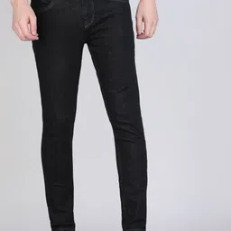 lawman Men Skinny Mid Rise Dark Blue Jeans-picture-26