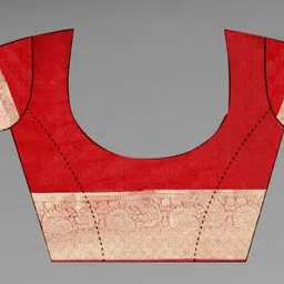 banaras silk palace Dyed Bollywood Organza Saree image 5