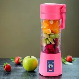 mart nest Electric Fruit Juicer Maker USB Rechargeable Mini Juicer Mixer GrinderSJ350 350 W Juicer Mixer Grinder image 1