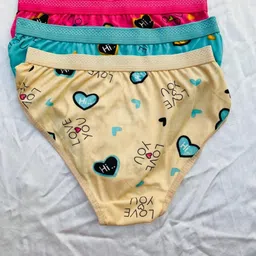 andruni Pack of 5 Women Hipster Multicolor Panty image 2