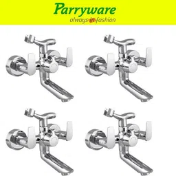 parryware Primo Wall Mixer with Crutch For hand Shower Provision set of 4 pic 194 Wall Mixer with hand Shower Provision Wall Mixer Faucet-picture-31
