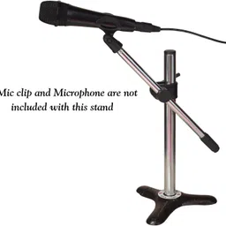 kh TABLE/FLOOR MICROPHONE INSTRUMENT 15 Inch HEIGHT mic. stand image 2