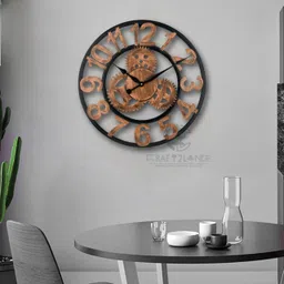 artisans alley Analog 40 cm X 40 cm Wall Clock image 5