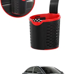 maties Multiuse Car Seat 3R Black/Red Convenient Basket For Extra Storage-331 Car Storage Bag & Bin-picture-14