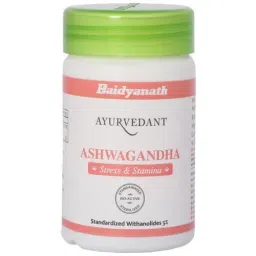 Baidyanath Jhansi Ayurvedant ASWANGADHA Tablet 60 Tablet Pack of 2 image 2