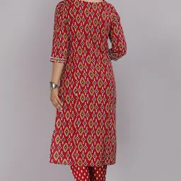 badodiya's DEEPIKA Embroidered Kurta, Palazzo & Dupatta Set image 2
