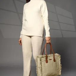 ensac Women Green Tote image 5