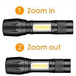 small-sun Mini 2in1 USB Rechargeable Battery 4 Mode Penlight Waterproof Light Torch image 3