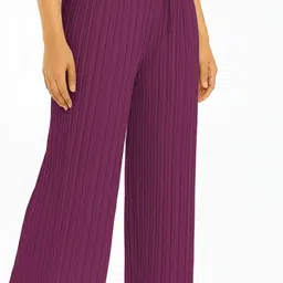 afracreation Pack of 5 Women Regular Fit Multicolor Pure Linen Trousers image 2