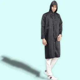 megastyle Solid Women Raincoat image 1
