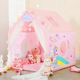 devamcreation Teddy with Opening Tent House image 2