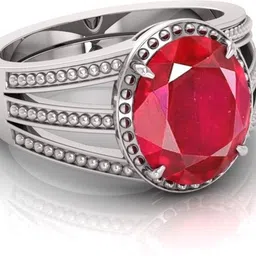 navranggems Original Ruby Manik Gemstone Panchdhatu adjustable Ring for Men & Women Brass Ruby Ring-picture-19