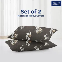 gadda co Cotton King Fitted (Elastic) 250 TC Printed Bedsheet image 4