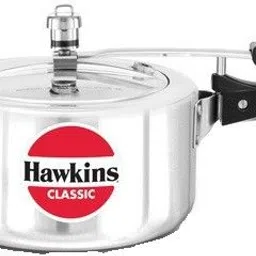 hawkins Classic 4 Ltr Pressure Cooker With Hard Anodised 2 Pc Separater Cooker Dabba and Stand 4 L Pressure Cooker image 2